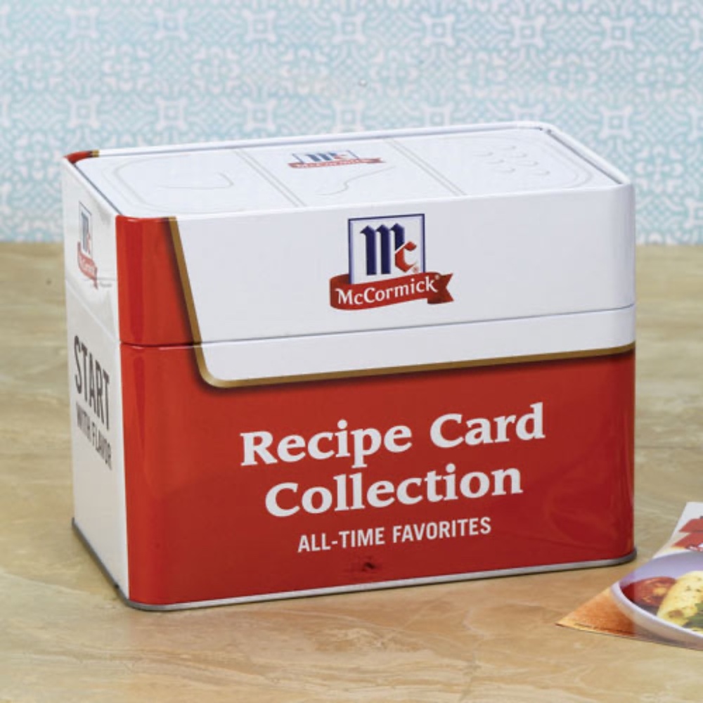 Recipe Card in Collecable Bin